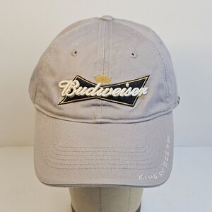 Budweiser King Of Beers Embroidered Y2K 2006 Vtg Adjustable Baseball Cap Logo DP